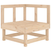 Thumbnail for Ecksofa mit Kissen Massivholz Kiefer