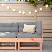 Thumbnail for Ecksofa mit Kissen Massivholz Douglasie