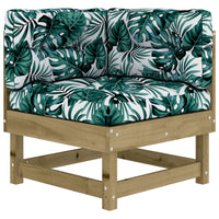 Thumbnail for Ecksofa mit Kissen Kiefernholz Imprägniert