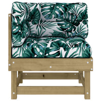 Thumbnail for Ecksofa mit Kissen Kiefernholz Imprägniert