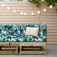 Thumbnail for Ecksofa mit Kissen Kiefernholz Imprägniert