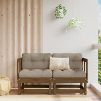 Thumbnail for Ecksofas mit Kissen 2 Stk. Honigbraun Massivholz Kiefer