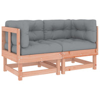 Thumbnail for Ecksofas mit Kissen 2 Stk. Massivholz Douglasie