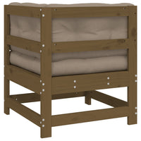 Thumbnail for Ecksofa mit Kissen Honigbraun Massivholz Kiefer