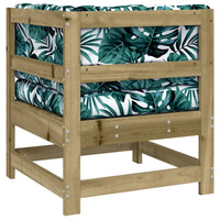 Thumbnail for Ecksofa mit Kissen Kiefernholz Imprägniert