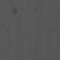 Thumbnail for Mittelsofa mit Kissen Grau Massivholz Kiefer