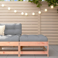 Thumbnail for Gartenhocker mit Kissen Massivholz Douglasie