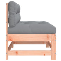 Thumbnail for Mittelsofas mit Kissen 2 Stk. Massivholz Douglasie