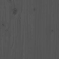 Thumbnail for Gartenhocker mit Kissen 2 Stk. Grau Massivholz Kiefer
