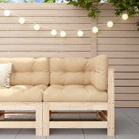 Thumbnail for Ecksofa mit Kissen Massivholz Kiefer