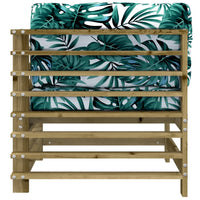 Thumbnail for Ecksofa mit Kissen Kiefernholz Imprägniert