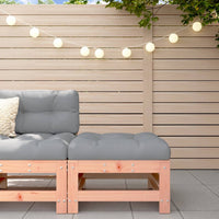 Thumbnail for Gartenhocker mit Kissen Massivholz Douglasie