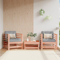 Thumbnail for Gartenstühle mit Kissen 2 Stk. Massivholz Douglasie