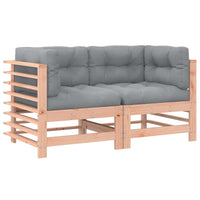 Thumbnail for Ecksofas mit Kissen 2 Stk. Massivholz Douglasie