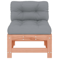Thumbnail for Mittelsofas mit Kissen 2 Stk. Massivholz Douglasie