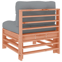 Thumbnail for Mittelsofas mit Kissen 2 Stk. Massivholz Douglasie