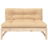 Thumbnail for Mittelsofa 120x80 cm Massivholz Kiefer