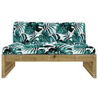 Thumbnail for Mittelsofa 120x80 cm Kiefernholz Imprägniert