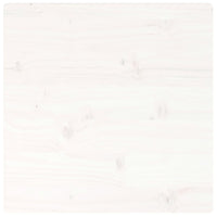 Thumbnail for Tischplatte Weiß 40x40x2,5 cm Massivholz Kiefer Quadratisch