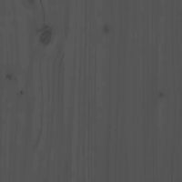 Thumbnail for Hochbeet Grau 121x30x38 cm Massivholz Kiefer