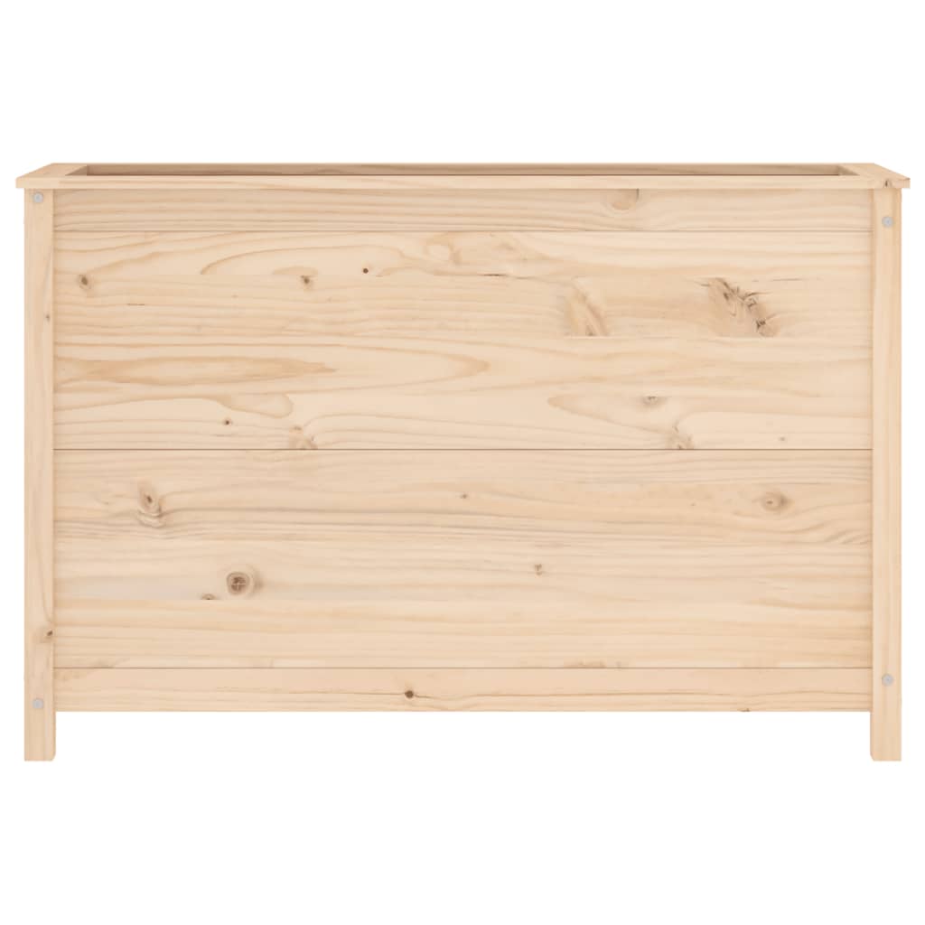 Hochbeet 119,5x40x78 cm Massivholz Kiefer