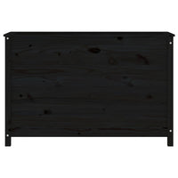 Thumbnail for Hochbeet Schwarz 119,5x40x78 cm Massivholz Kiefer