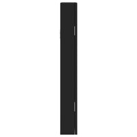 Thumbnail for Schmuckschrank mit Spiegel Wandmontage Schwarz 30x8,5x67 cm