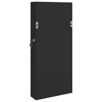 Thumbnail for Schmuckschrank mit Spiegel Wandmontage Schwarz 30x8,5x67 cm