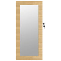 Thumbnail for Schmuckschrank mit Spiegel Wandmontage 30x8,5x67 cm