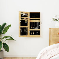 Thumbnail for Schmuckschrank mit Spiegel Wandmontage 30x8,5x67 cm