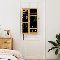Thumbnail for Schmuckschrank mit Spiegel Wandmontage 30x8,5x90 cm