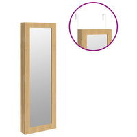 Thumbnail for Schmuckschrank mit Spiegel Wandmontage 30x8,5x90 cm
