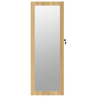 Thumbnail for Schmuckschrank mit Spiegel Wandmontage 37,5x10x106 cm