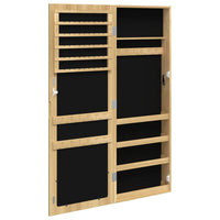 Thumbnail for Schmuckschrank mit Spiegel Wandmontage 37,5x10x106 cm
