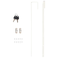 Thumbnail for Schmuckschrank mit Spiegel Wandmontage 37,5x10x106 cm