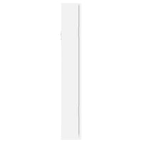 Thumbnail for Schmuckschrank mit Spiegel Wandmontage Weiß 37,5x10x67 cm