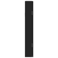 Thumbnail for Schmuckschrank mit Spiegel Wandmontage Schwarz 37,5x10x67 cm