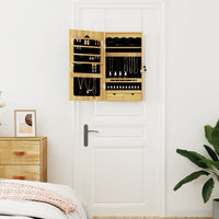 Thumbnail for Schmuckschrank mit Spiegel Wandmontage 37,5x10x67 cm