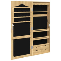 Thumbnail for Schmuckschrank mit Spiegel Wandmontage 37,5x10x90 cm