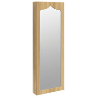 Thumbnail for Schmuckschrank mit Spiegel Wandmontage 37,5x10x106 cm