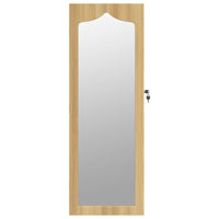 Thumbnail for Schmuckschrank mit Spiegel Wandmontage 37,5x10x106 cm