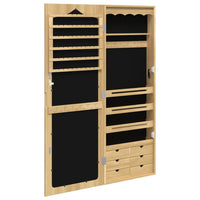 Thumbnail for Schmuckschrank mit Spiegel Wandmontage 37,5x10x106 cm