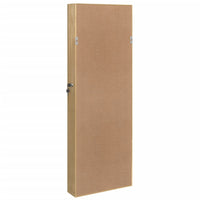 Thumbnail for Schmuckschrank mit Spiegel Wandmontage 37,5x10x106 cm