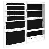 Thumbnail for Spiegel-Schmuckschrank mit LED-Beleuchtung Wandmontage Weiß