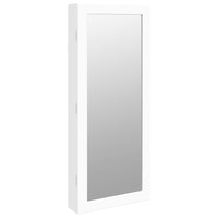 Thumbnail for Spiegel-Schmuckschrank mit LED-Beleuchtung Wandmontage Weiß