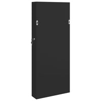 Thumbnail for Spiegel-Schmuckschrank mit LED-Beleuchtung Wandmontage Schwarz