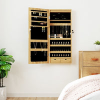 Thumbnail for Spiegel-Schmuckschrank mit LED-Beleuchtung Wandmontage