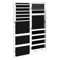 Thumbnail for Spiegel-Schmuckschrank mit LED-Beleuchtung Wandmontage Weiß