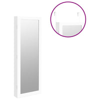 Thumbnail for Spiegel-Schmuckschrank mit LED-Beleuchtung Wandmontage Weiß