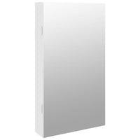 Thumbnail for Spiegel-Schmuckschrank mit LED-Beleuchtung Wandmontage Weiß